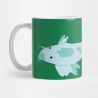 Turquoise Catfish Mug